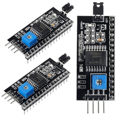 3pcs 5V 2004 1602 LCD Display IIC I2C Adapter IIC I2C Serial Interface Adapte...