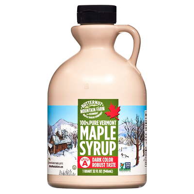32 fl oz 100% Pure Vermont Maple Syrup Dark