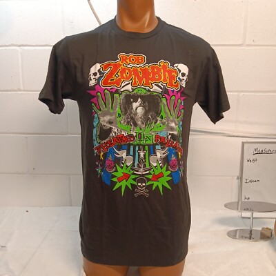 Rob zombie  freaks on parade  t shirt Black