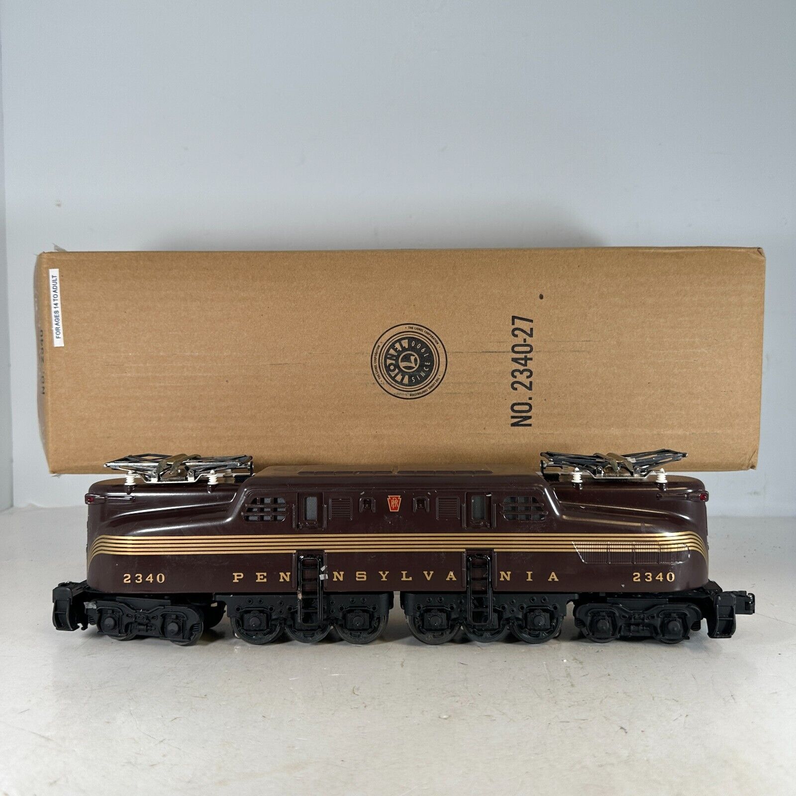 Lionel 6-38303 2340 2340-27 O Tuscan Pennsylvania GG-1 Lionel 6-38303 2340 2340-27 O Tuscan Pennsylvania GG-1