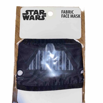 Star Wars Darth Vader Face Mask, Kids, Black. NWT.