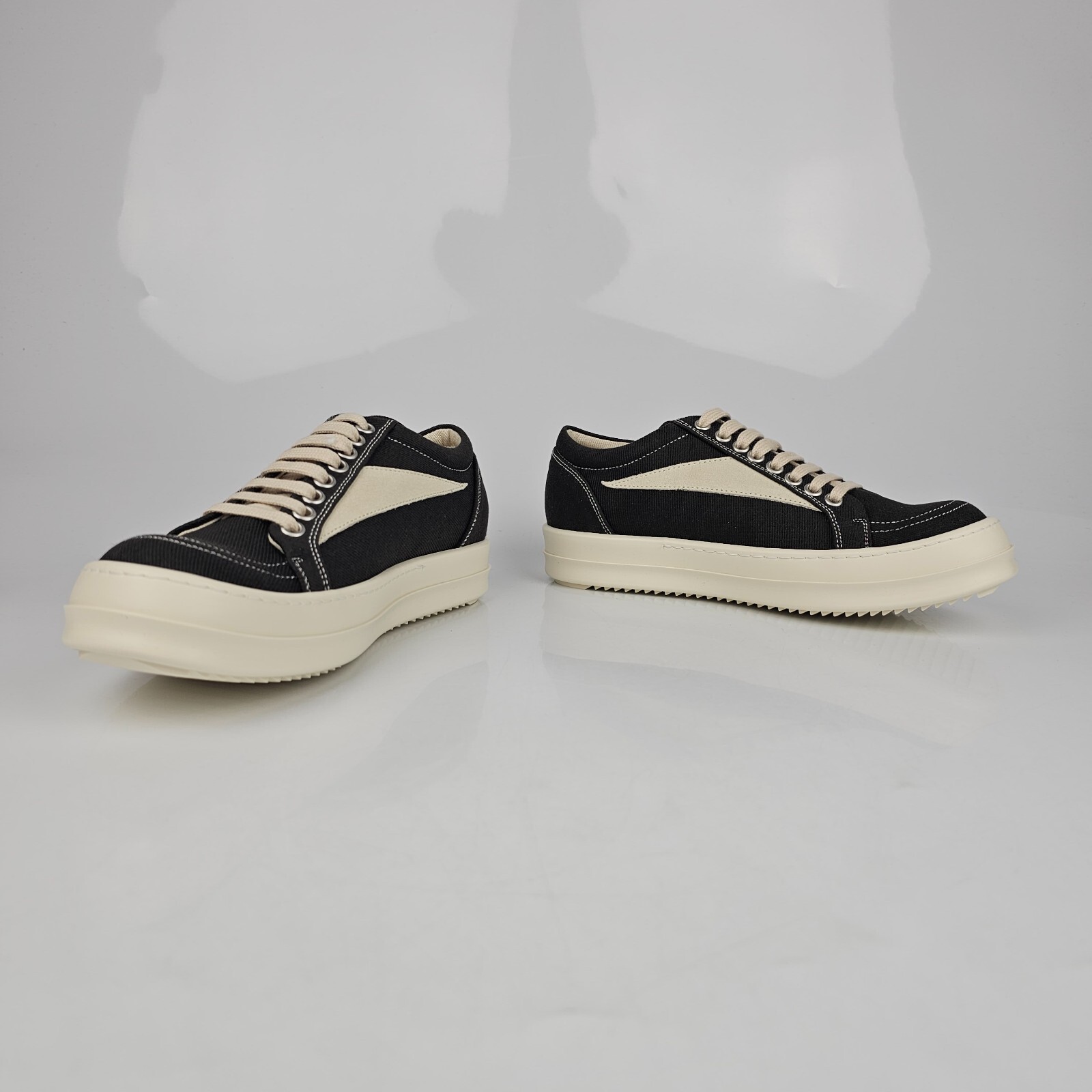 RICK OWENS RICK OWENS DRKSHDW WOMEN'S DARK DUST VINTAGE SNEAKERS SIZE 39 US 9