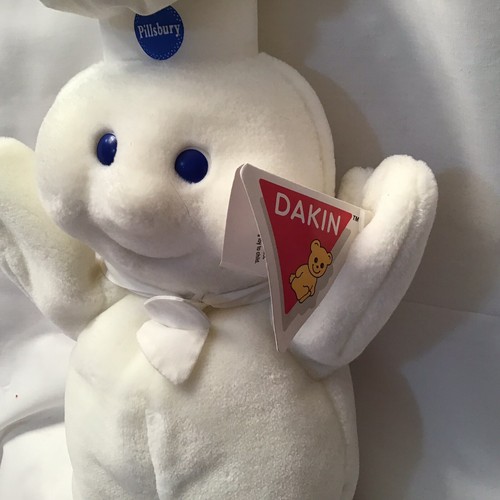 Pillsbury Doughboy Doll Plush Vintage 1993 Dakin Hand Puppet 16”