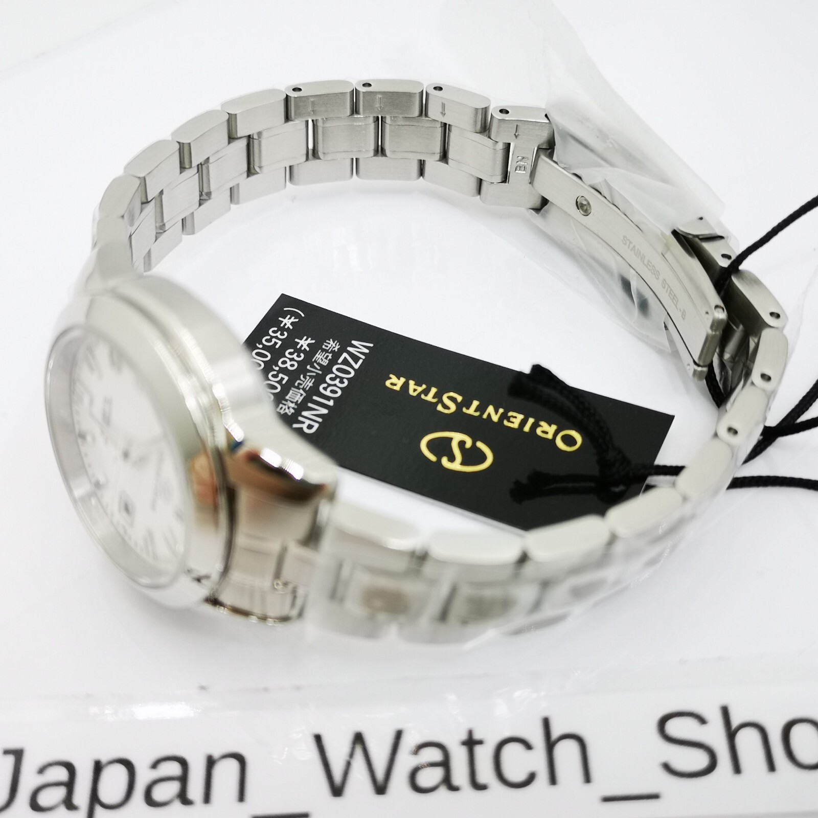Pre-owned Orient Star Standard Wz0391nr White Silver Automatic Women's Watch In Box