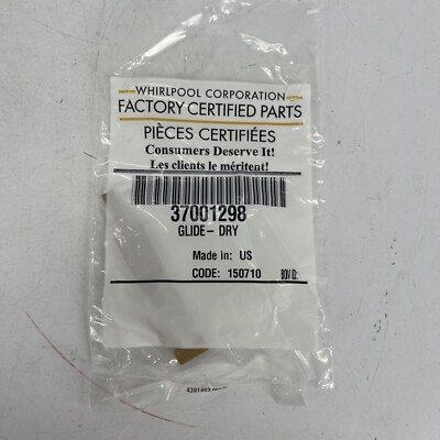 NEW OEM Genuine Whirlpool Dryer Drum Glide 37001298