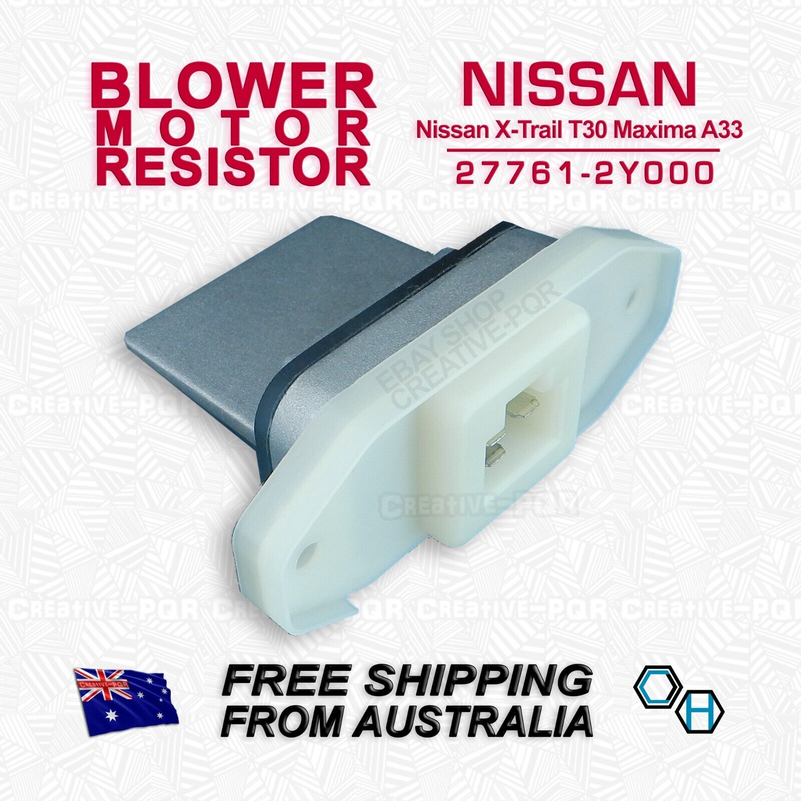 riri Blower Motor Resistor for Nissan X-Trail T30 01-07 Maxima
