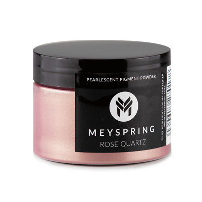 MEYSPRING Rose Quartz Mica Powder for Epoxy - Resin Color Pigment 