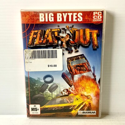 FlatOut - 2 Disc - PC - Free Postage!