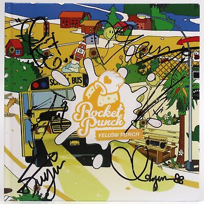 Rocket Punch - Yellow Punch Signed Autographed + Message CD Album Promo K-Pop