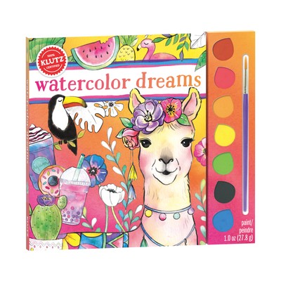 New - Klutz Watercolor Dreams - Ages 6+ | 1+ players