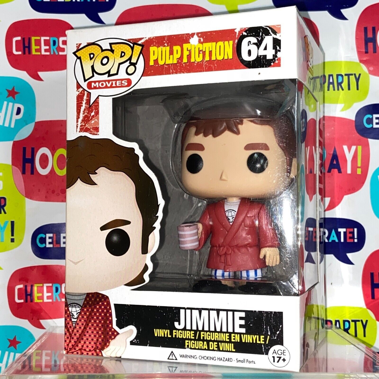 Jimmie Quentin Tarantino - Pulp Fiction Funko Pop 64 + Jimmie Quentin Tarantino - Pulp Fiction Funko Pop 64 +