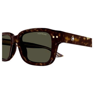 MONTBLANC MONT BLANC MB0286S-002 HAVANA SUNGLASSES