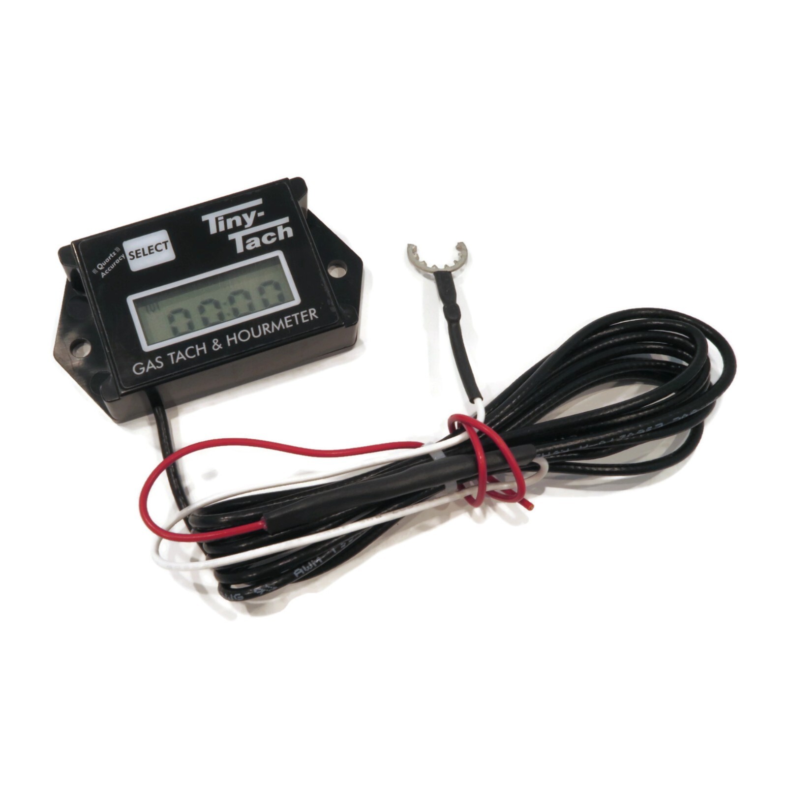 SNAP IN LCD Digital Tach Hour Meter Tachometer Hourmeter Gauge Gas