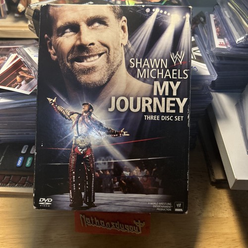 WWE Shawn Michaels : My Journey - DVD 3 Disc Set WWF
