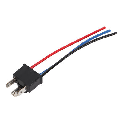 2Pcs H4 Male Socket Connection Line Headlight Socket Headlight Connector Wiring