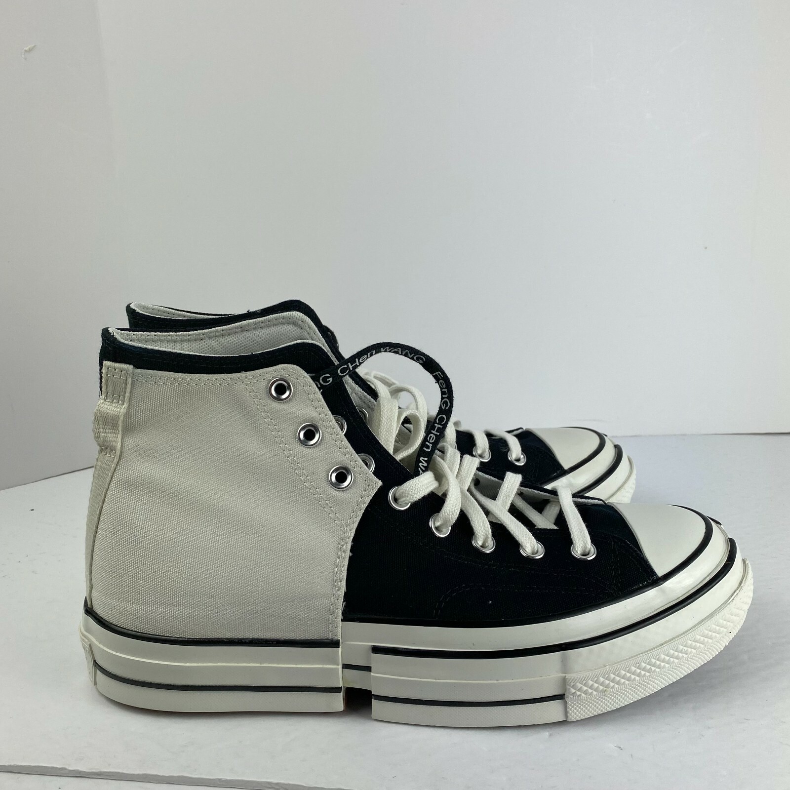Pre-owned Converse X Feng Chen Wang Chuck Taylor 70 2-in-1 169839c Black White All Star Qs