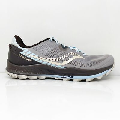 Saucony Womens Peregrine 11 S10641-35 Серые походные кроссовки Размер 10,5