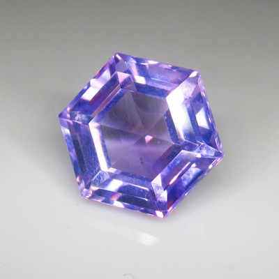 10.40 Ct Natural Brazilian Purple Amethyst Hexagon Beautiful Cut,Brazil-A520