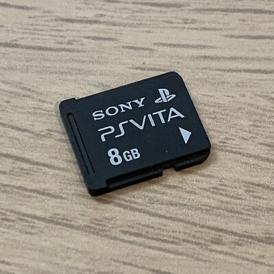 Original SONY PS Vita PlayStation Vita 8GB Memory Card Tested From USA