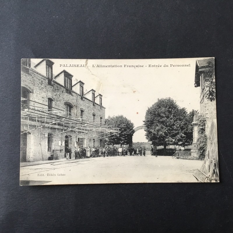 Cpa 91 Palaiseau - LâAlimentation FranÃ§Aise EntrÃ©E Du Personnel 1920 Postcard