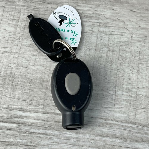 Invue AF4400 Black OneButton with LED Light Zip Security System IR Key