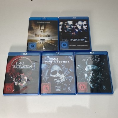 Blu Ray Final Destination 1-5 Sammlung Collection