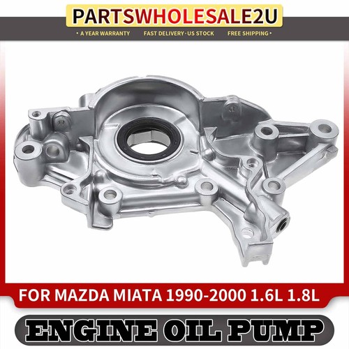 Pump For Mazda Miata 1990 1991-2000 L4 1.6l 1.8l Dohc Bp4w-14-100a