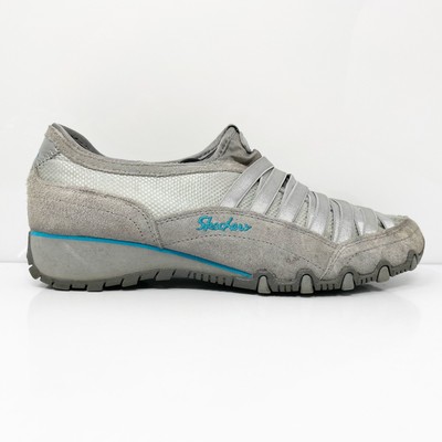 

Skechers Womens Bikers Fixation 22049 Серые повседневные кроссовки, размер 8,5, Серый, Bikers Fixation