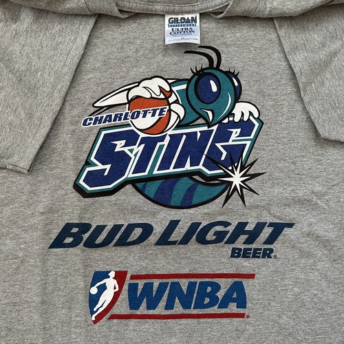 ヴィンテージLOGO7 CHARLOTTE HORNETS Tシャツ XLサイズ mens-mitchell-and-ness-heather
