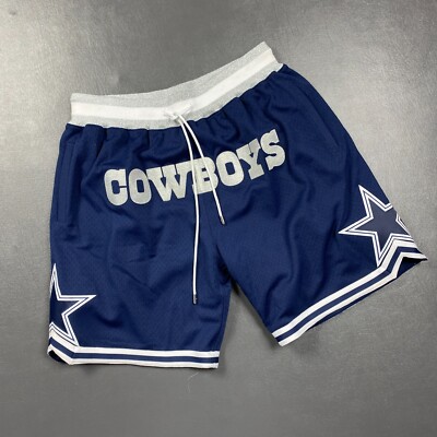 100% Authentic Dallas Cowboys Just Don x Mitchell Ness Championship Shorts L Men