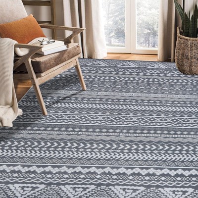 SAND MINE Reversible Mat Indoor Outdoor Rug Carpet Reversible Patio Rug RV Ca...