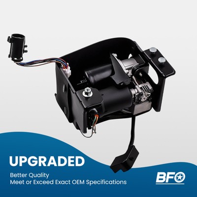 3PCS Air Suspension shocks Compressor Pump For Escalade Suburban Yukon Tahoe