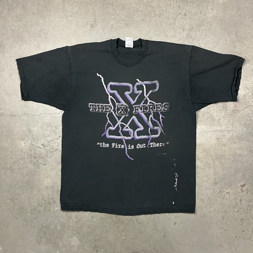 Vintage 90s Faded D Generation X WWE Graphic T Shirt Black