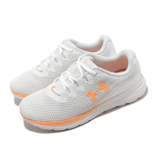 

Under Armour Charged Impulse 3 UA Белый Оранжевый Женщины Бег Спорт 3025427-100, Charged Impulse 3