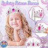 NINAOR Party Favors Princess Crowns for Little Girls, 16Pcs Princess Dress Up Tiaras for Kids Jewelry Cosplay Accessories, Princess Toys Headband