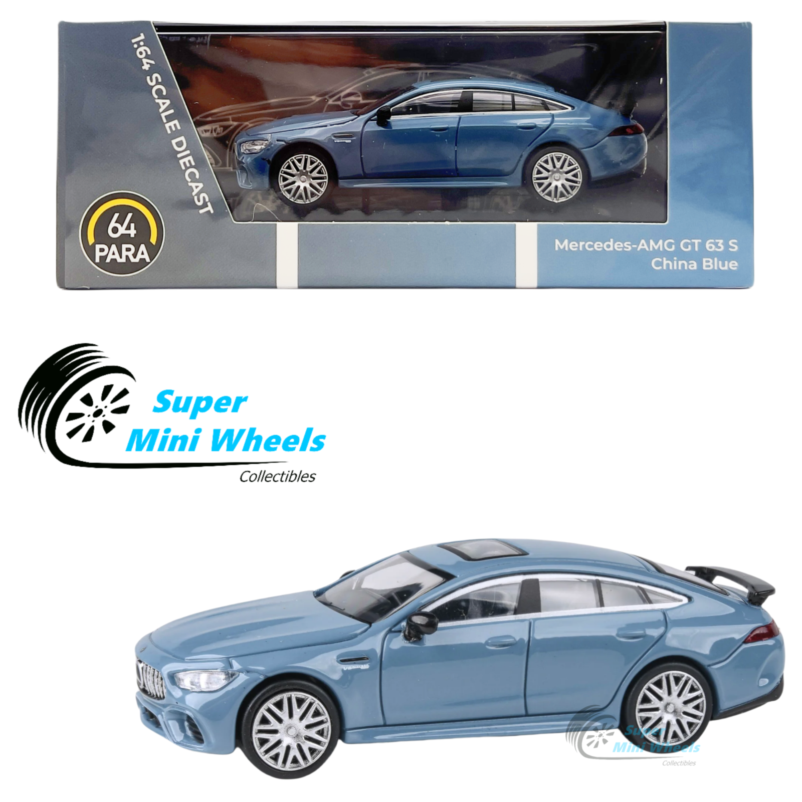 PARA64 - Mercedes-AMG GT 63 S - China Blue - LHD - 1:64 | eBay