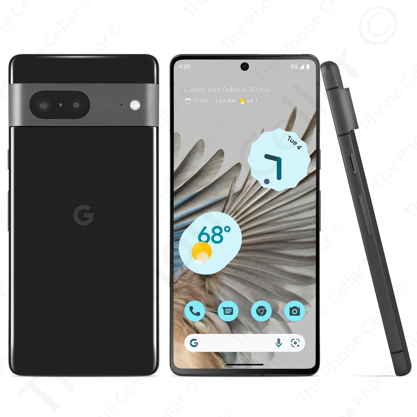 Google - pixel７128GB Google Pixel 7 128GB Unlocked GA03923-US 6.3” AMOLED WiFi