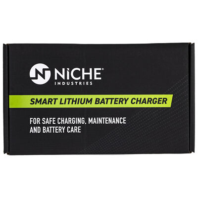 Smart Lithium Battery Charger Maintainer 1.5A 12V Li-ion LiPo LiFePo4 Motorcycle