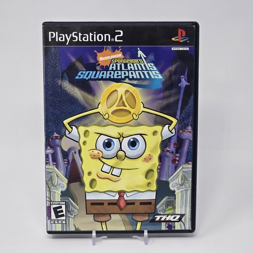 SpongeBob's Atlantis SquarePantis (PlayStation 2 PS2) CIB