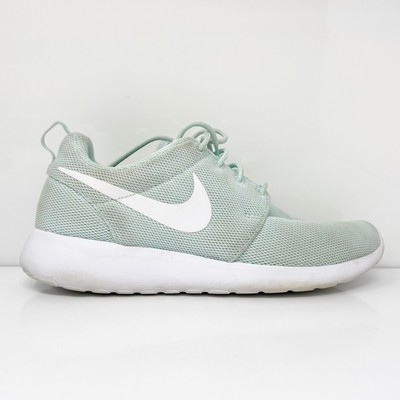 Nike Womens Roshe One 844994-304 Зеленые кроссовки для бега, размер 8