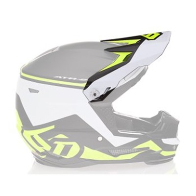 6D Helmets ATR-2Y Visor - Drive - Neon Yellow 72-4134