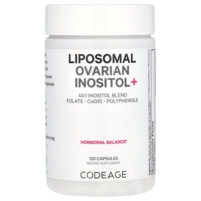 Liposomal Ovarian Inositol+, 120 Capsules