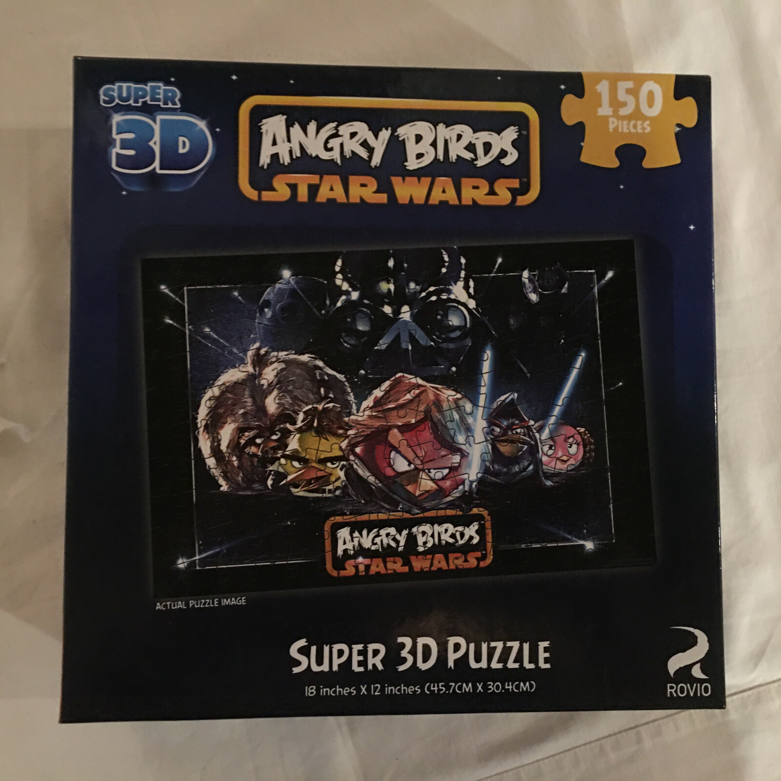 Angry Birds Star Wars Super 3D 150 pieces puzzle 18 x 12