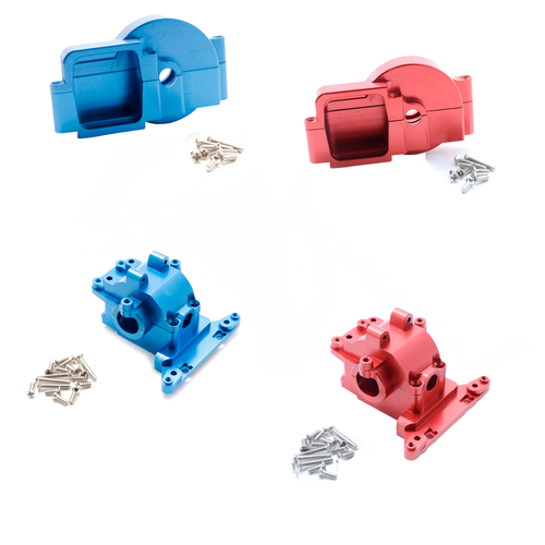 Aluminum Front & Rear Medium Gearbox Parts for traxxas  LaTrax 1/18 RC Car