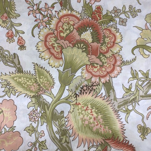 Vintage Waverly Talbot Greenfield Village Collection Fabric Floral Henry Ford 6Y