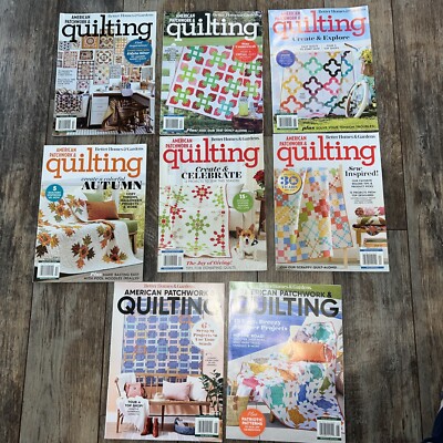 BHG American Patchwork & Quilting Issues 168 169 176 178 179 181 182 188
