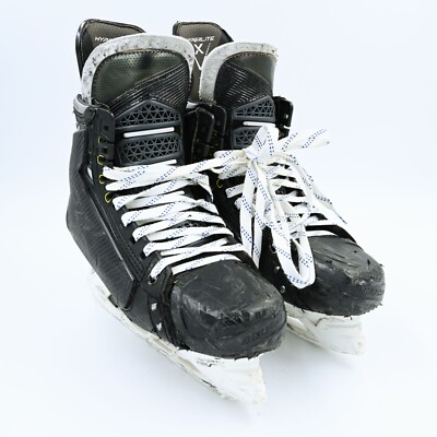 Travis Sanheim Used Bauer Vapor Hyperlite Pro Stock Skates Size 9 1/8 E/A Flyers