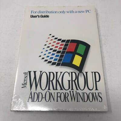 Microsoft Workgroup Add-On Windows User's Guide &  Certificate of Authenticity
