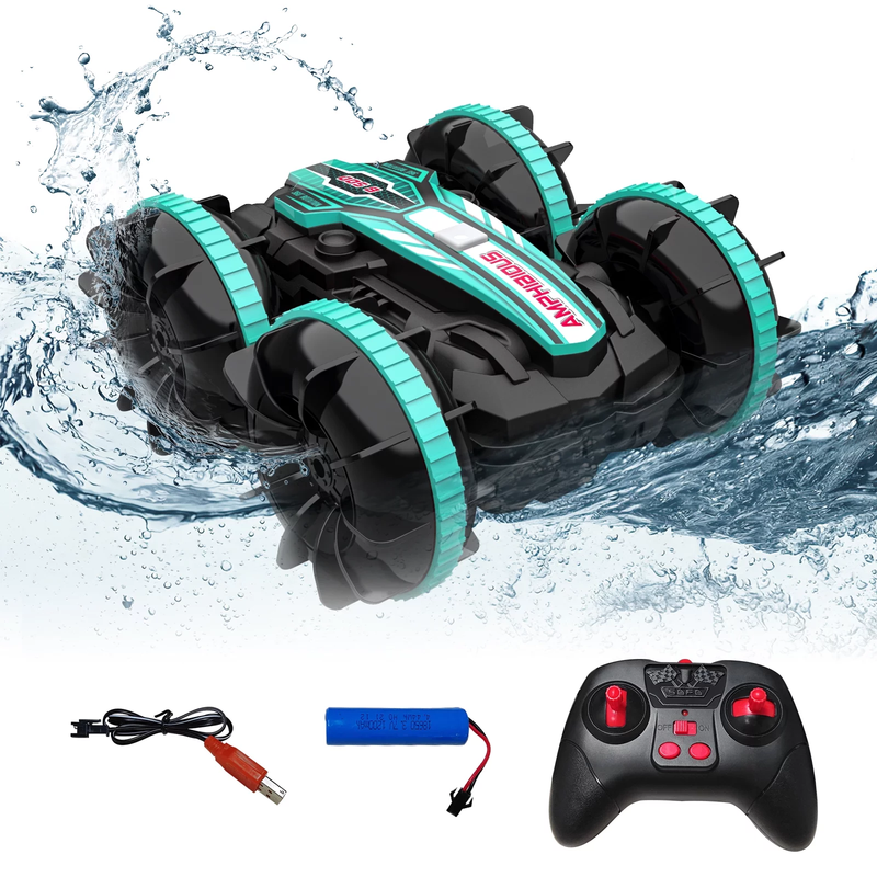 Remote Control Cars, RC Boat & Sonic 2 Toys, 4WD off Road Car Stunt 2.4Ghz