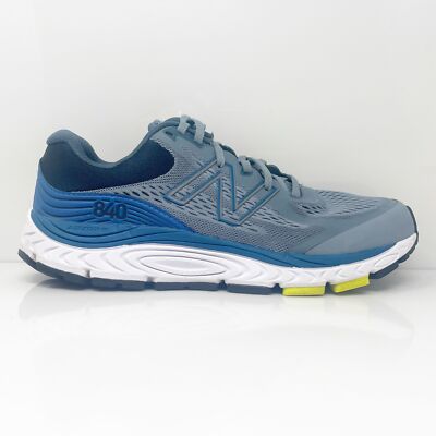 

New Balance Mens 840 V5 M840LB5 Серые кроссовки для бега Размер 8,5, Серый, 840 V5